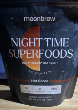 moonbrew Night Time Superfoods Hot Cocoa