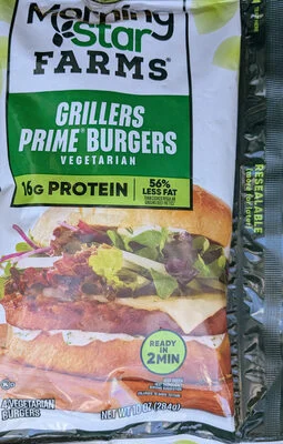 Morningstar Farms GRILLERS PRIME BURGERS VEGETARIAN