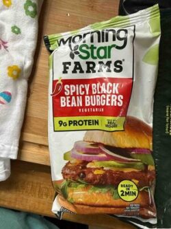 Morningstar Farms Spicy Black Bean Burgers