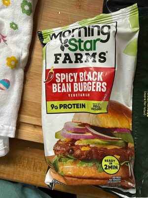 Morningstar Farms Spicy Black Bean Burgers