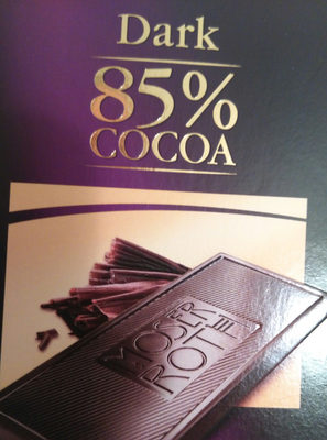 Moser Roth premium dark chocolate bars, cocoa