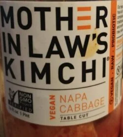 Mother-in-Law's Kimchi Vegan Napa Cabbage Table Cut