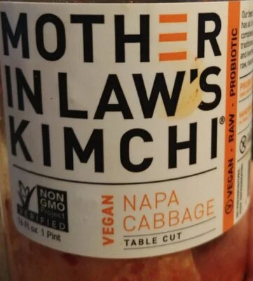 Mother-in-Law's Kimchi Vegan Napa Cabbage Table Cut
