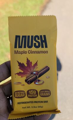 Mush Maple Cinnamon Refrigerated Protein Bar