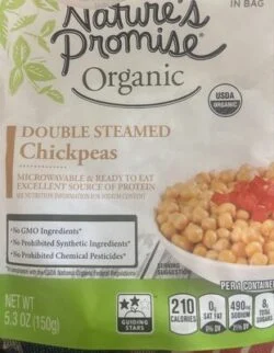 Nature's Promise Organic Double Steamed Chickpeas