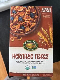 Nature's Path Organic Heritage Flakes