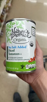 Nature's Promise No Salt Added Diced Tomatoes