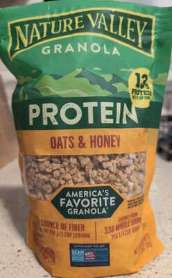 Nature Valley Granola Protein Oats & Honey