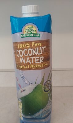 Natures nectar 100% Covonut Water Tropical Hydration