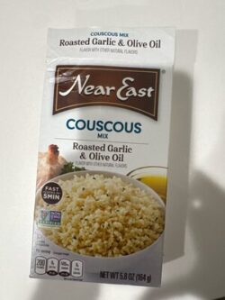 Near East COUSCOUS MIX Roasted Garlic & Olive Oil