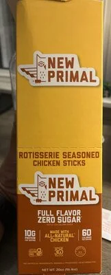 New Primal Rotisserie Seasoned Chicken Sticks