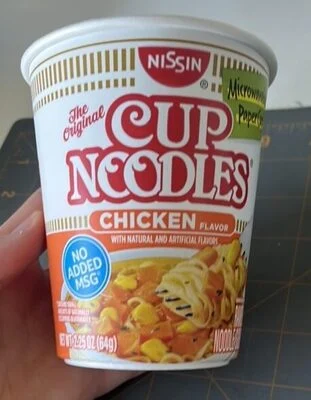 Nissin Cup Noodles Chicken Flavor