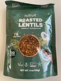 Nutruit Roasted Lentils - Olive Oil Pink Himalayan Salt & Black Pepper