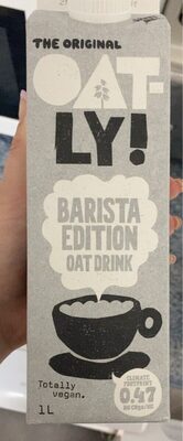 Oatly Barista edition oat drink