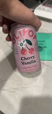 Olipop Cherry Vanilla Soda