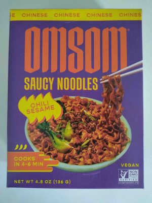 Omsom Chili Sesame Saucy Noodles