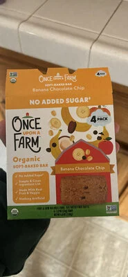Once Upon A Farm Banana Chocolate Chip Soft Baked Bar