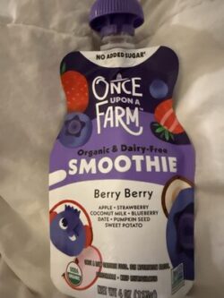 Once Upon A Farm Smoothie Pouch: Berry Berry