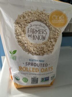 One Degree Organic Foods Sprouted Rolled Oats