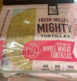One Mighty Mill Stone-Milled Whole Wheat Tortillas