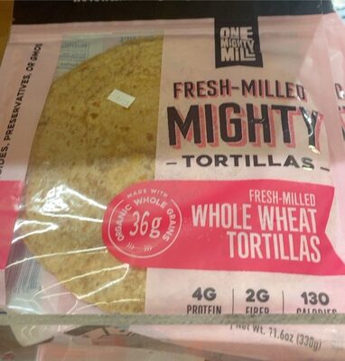 One Mighty Mill Stone-Milled Whole Wheat Tortillas