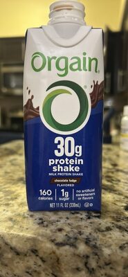 Orgain protein shake