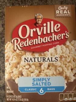 Orville Redenbacher's Naturals Simply Salted Gourmet Popping Corn