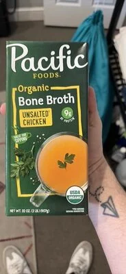 Pacific Foods Organic Bone Broth Chicken Unsalted