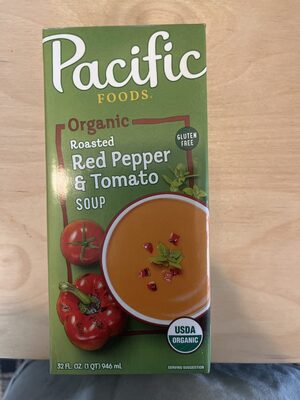 Pacific Foods Organic Roasted Red Pepper & Tomato Soup