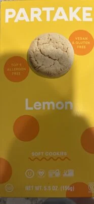 PARTAKE Soft Baked Lemon Cookies