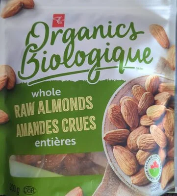 PC Organics Whole Raw Almonds