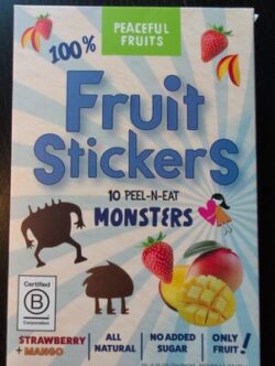 Peaceful Fruits Fruit Stickers