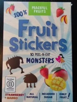 Peaceful Fruits Fruit Stickers