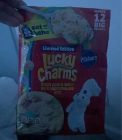 Pillsbury Lucky Charms Sugar Cookie Dough with Marshmallow Bits
