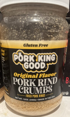 Pork King Good Original Flavor Pork Rind Crumbs