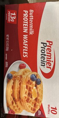 Premier Protein Buttermilk Protein Waffles