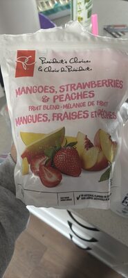 President's Choice Mangoes, Strawberries & Peaches Fruit Blend