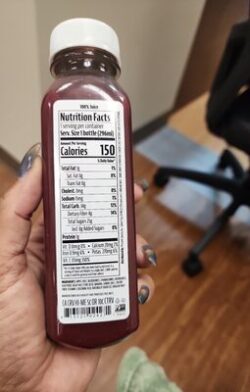 Pressed Juicery Açai Berry wellness smoothie