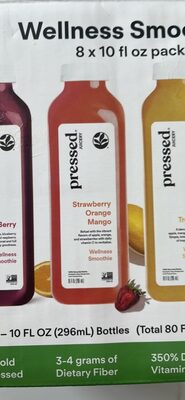 Pressed Juicery Wellness Smoothie Acai Berry