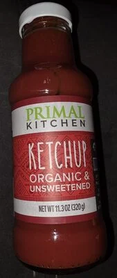 Primal Kitchen Ketchup Organic & Unsweetened