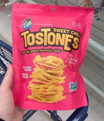 Prime Planet Sweet Chili Tostones Crunchy Green Plantain Chips