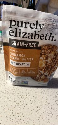 purely elizabeth. Cinnamon Peanut Butter Nut Granola