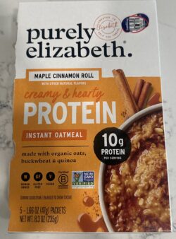 purely elizabeth. Maple Cinnamon Roll Instant Oatmeal
