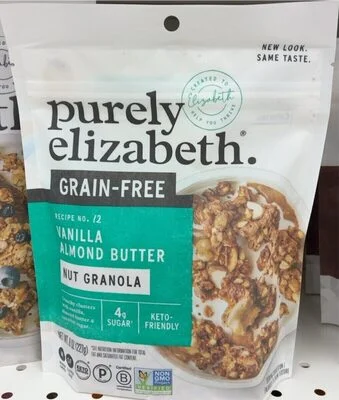 purely elizabeth. Vanilla Almond Butter Nut Granola