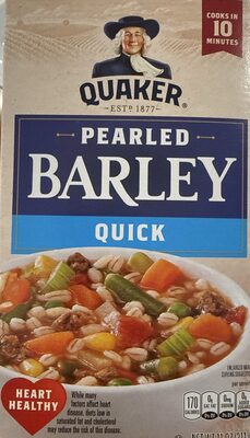 Quaker Quick Pearled Barley 11 Ounce Paper Box