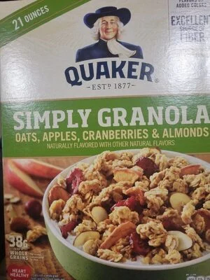 Quaker Simply Granola Oars, Apples, Cranberries and Almonds