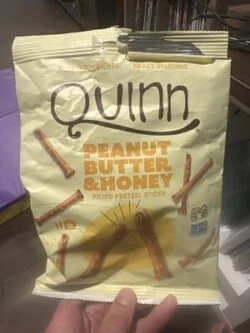 Quinn PEANUT BUTTER & HONEY FILLED PRETZEL STICKS