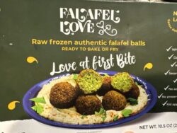 Raw frozen authentic falafel balls Falafel Love