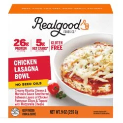 Real Good Foods Lasagna Bowl
