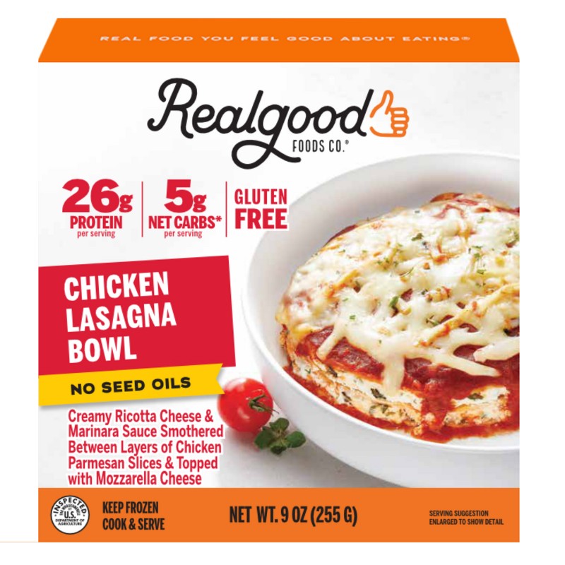 Real Good Foods Lasagna Bowl